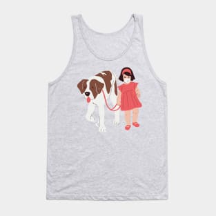 The Girl and the Dog Tank Top